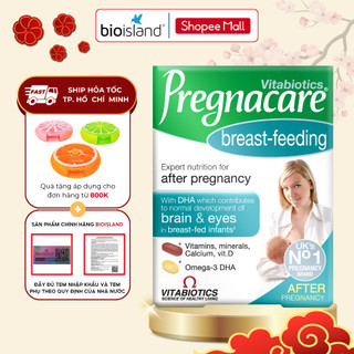 Vitamin tổng hợp cho mẹ sau sinh Pregnacare Breast-Feeding giúp lợi sữa và bổ sung dưỡng chất cho bé khỏe mạnh