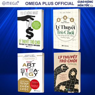  Bộ sách 4 Cuốn Sách Hay Nên Đọc: Lý Thuyết Trò Chơi - Từ Đời Sống Đến Kinh Doanh + Nghệ Thuật Tư Duy Chiến Lược  AB Lẻ  