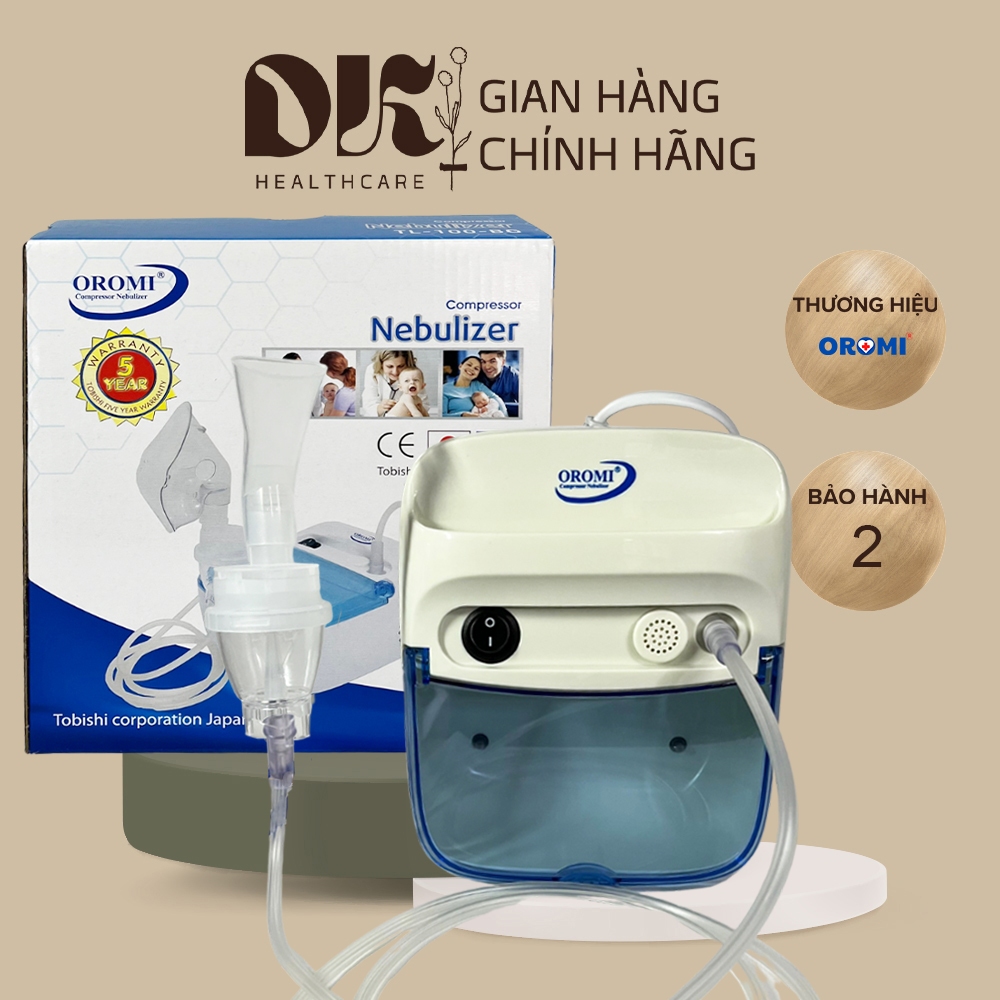 Máy xông khí dung OROMI TL-100-BG - Bộ khí dung dành cho trẻ em và gia đình