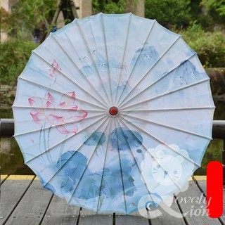 (có sẵn)Ô dù lụa phong cách cổ trang