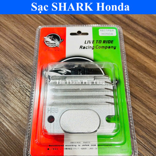 Sạc SHARK Honda lớn gắn xe Wave, Dream