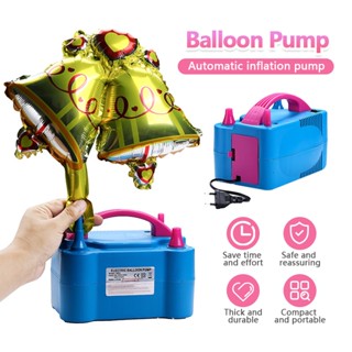  Máy Bơm Bóng Bay Bằng Điện Hai Vòi Bơm Bong Bóng Tiện Lợi Trang Trí Sinh Nhật - toplifemall 
