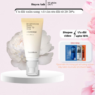 Kem nâng tone Lumiderm Brightening Dress Tone Up Milk dạng sữa mẫu mới