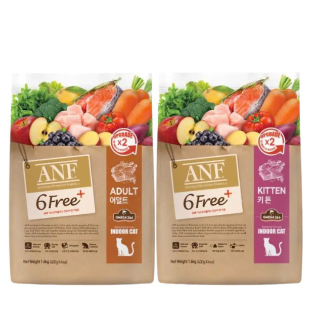 Hạt Hữu Cơ Dành Cho Mèo - Nhãn hiệu ANF 6Free Indoor ( 6KG/Túi )