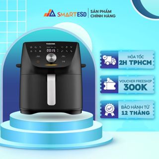 Nồi chiên không dầu Toshiba AF-74CS1SRVN(H) - Dung tích 7.4L - Hàng chính hãng - Bảo hành 12 tháng