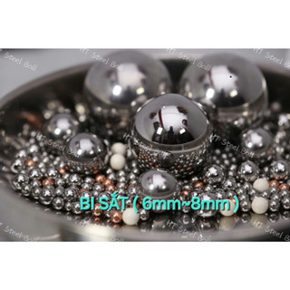 Bi Sắt 1Kg nhiều kích cỡ 6~ 6.35~7~ 7.5~ 8mm