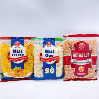 NUI GẠO LỨT SÒ BÍCH CHI (gói 200g) Brown Rice Macaroni