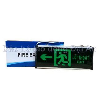 Đèn exit điện thoát hiểm 1 mặt sử dụng điện AED 220V