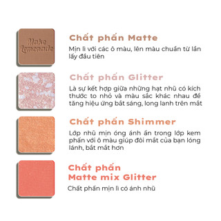 Bảng phấn mắt Lemonade Aesthetic eyeshadow palette - Version 2 20.8g