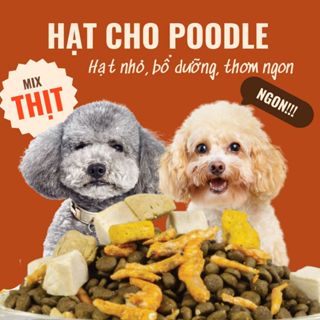 Hạt cho Chó Poodle túi zip 500g MasterCare For Pet - Hạt nhỏ, giòn, dễ ăn, mix nhiều loại thịt