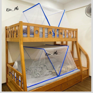 Màn ngủ người lớn khung xếp thông minh gấp gọn chống muỗi - mùng chụp tự bung Kiều Phi