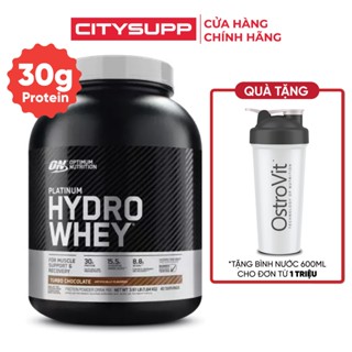 Optimum Nutrition Platinum Hydro Whey 1.64KG (40 Lần Dùng) Tăng Cơ Giảm Mỡ, Bổ Sung EAA và BCAA | CitySupp