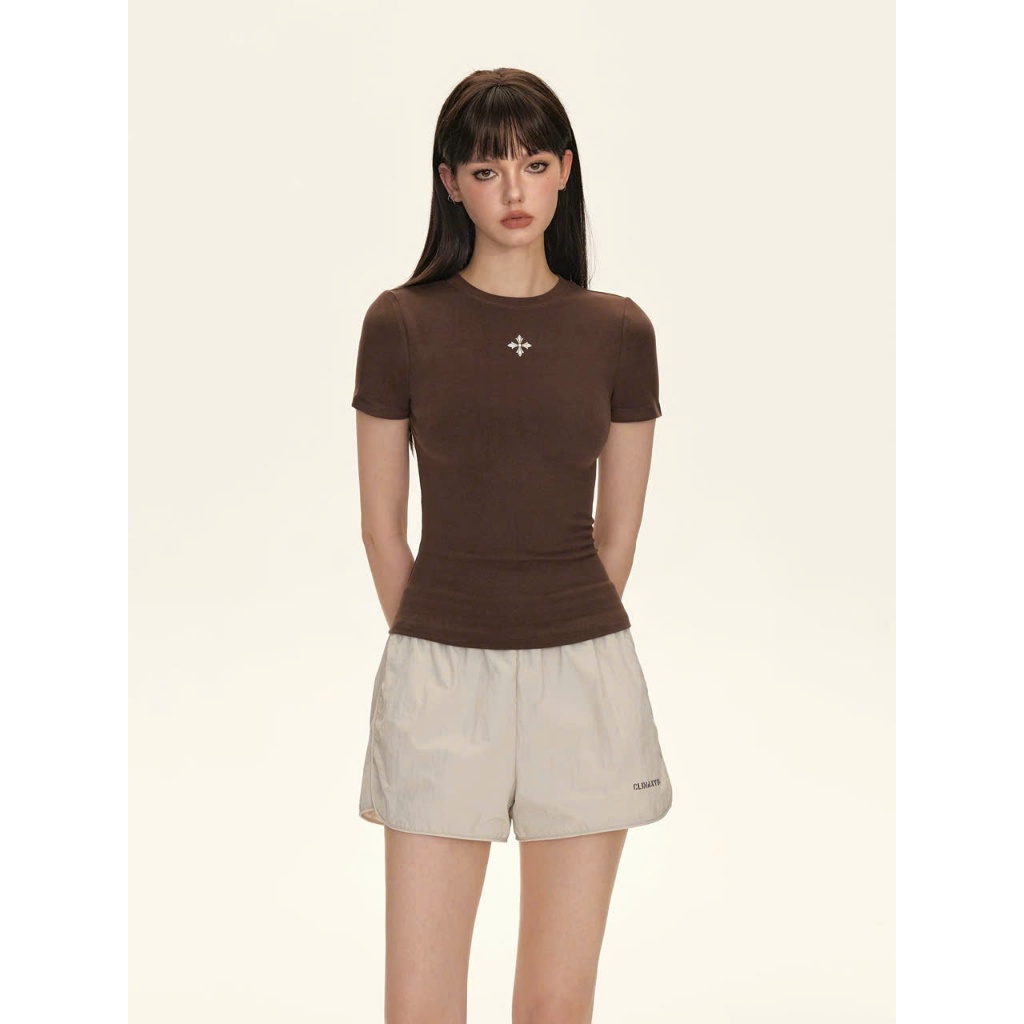 Áo Thun Body In Hình Ngực, Áo Thun Zip Chất Vải Cotton Co Dãn Thoáng Mát Miho House | BigBuy360 - bigbuy360.vn