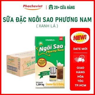  Thùng 12 Hộp Sữa Đặc  Ngôi Sao Phương Nam Xanh Lá Xanh Biển Tài Lộc Hoàn Hảo - Giao Hỏa Tốc  