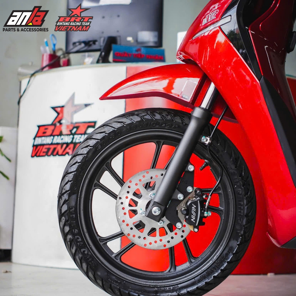 Heo dầu NISSIN SAMURAI 2 PISTON QUANTUM (hàng chính hãng)