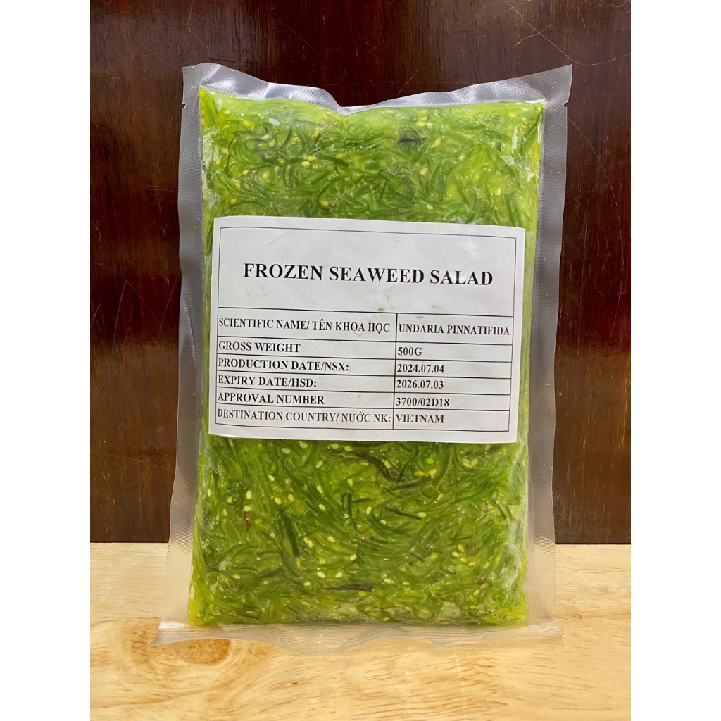 RONG BIỂN TƯƠI, RONG BIỂN SALAD trộn mè - bịch 500g (giao hỏa tốc tphcm)