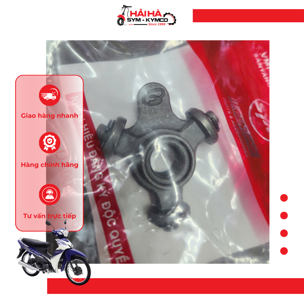 Bộ chỉnh nồi/ Bộ ngắt ly hợp xe Elegant 50cc xài chung Elegant 100cc, Dream [Chính hãng SYM]