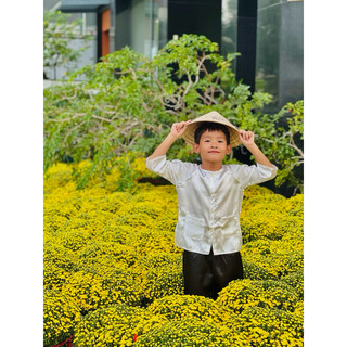 Bộ Bà Ba Vải Phi Dành Cho Bé 7kg-30kg
