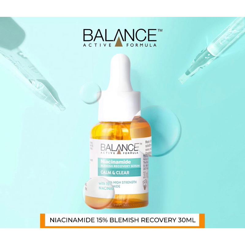 Tinh chất Serum dưỡng da làm trắng sáng da, căng mịn da Niacinamide Blemish Recovery Balance Active Formula 30ml | BigBuy360 - bigbuy360.vn