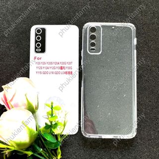 Ốp Lưng Vivo Y20 / Y20s / Y20i / Y12s Dẻo Trong Sò Tốt Loại Lâu Ố Vàng Chống Trơn Có Bảo Vệ Chân Sạc