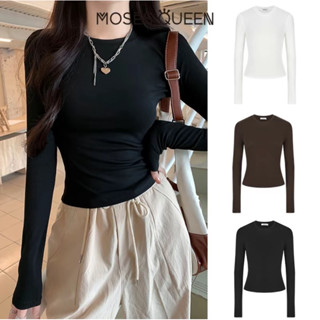  Áo Thun Nữ Dài Tay Cotton Thoáng Khí Áo Thanh Lịch Và Bó Sát Thiết Kế #62220 