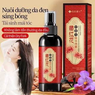 Tinh chất xịt dưỡng đen tóc phủ bạc nghệ tây - Xịt đen tóc nghệ tây an toàn tự nhiên, phủ bạc, kích mọc đen tóc 100ml