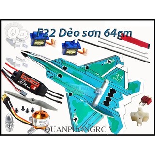 F22 dẻo sơn MPP full đồ điện Size 64cm
