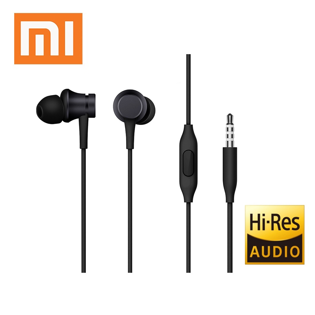 Tai nghe có dây Xiaomi Chính Hãng Jack 3.5mm DYDX có micro nhét tai chống ồn Bảo hành 30 ngày