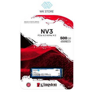 Ổ cứng SSD Kingston NV3 500GB M.2 PCIe Gen4 x4 NVMe | Bảo hành 36 Tháng