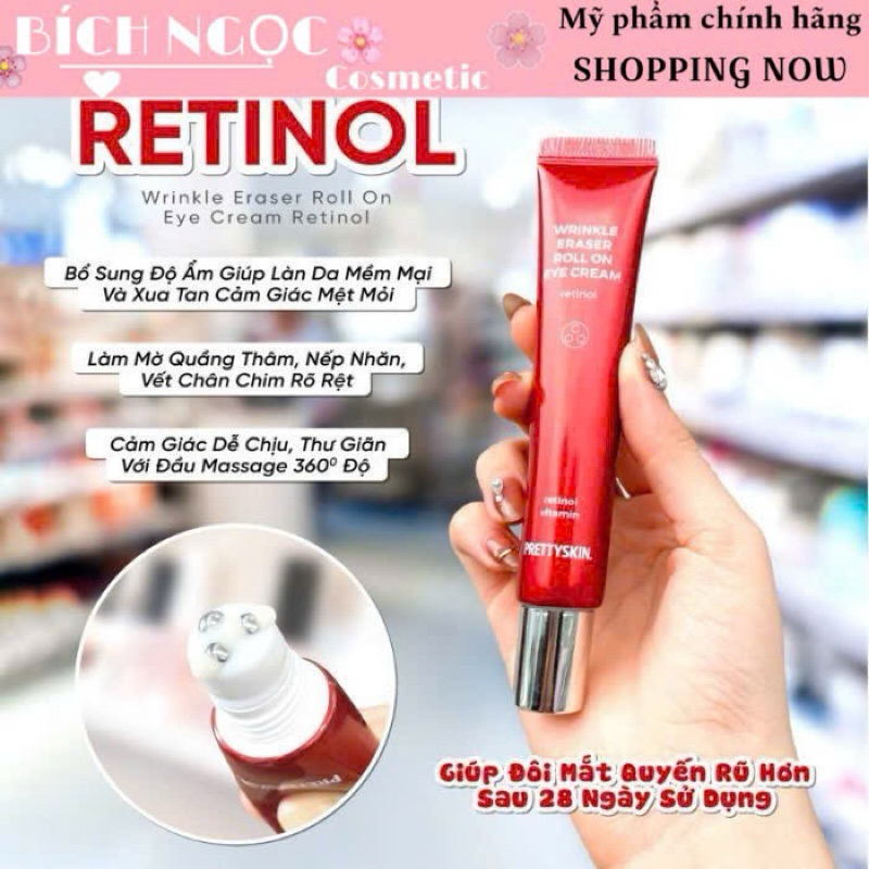 Kem dưỡng mắt Prettyskin 30ml