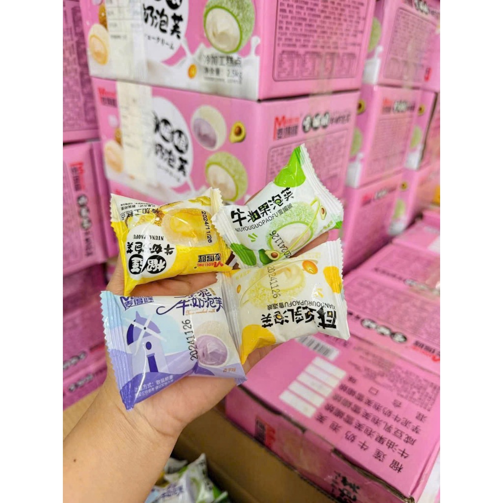 Bánh mochi kem lạnh mix vị