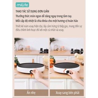 Bếp điện từ miLife Youth Lite 9 mức nhiệt/ Bếp Bếp điện từ miLife Youth Lite 9 mức nhiệt kèn nồi lẩu