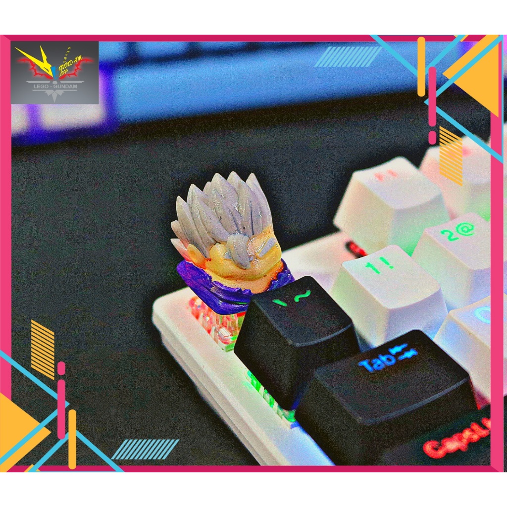 Keycap Anime Dragon Ball Gohan Beast ( Phôi In 3D )