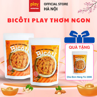  Bánh Bicoti PLAY Dinh Dưỡng Ăn Kiêng Lành Mạnh - Bánh Hạt Ngũ Cốc Healthy 