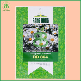 Hạt Giống Cúc Họa Mi RD 864 Rạng Đông, Dễ Trồng, Hoa đều đẹp, Hoa tết dễ trồng Vuonbabylon - Gói 0.03g