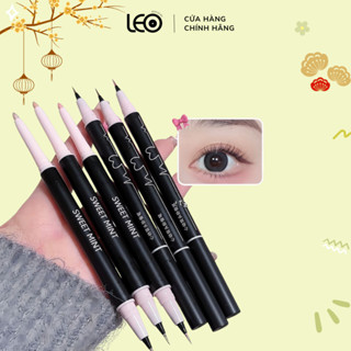Bút kẻ bọng mắt 2 đầu SWEETMINT, bút kẻ mắt vẽ bọng mắt, vẽ nhũ mắt bắt sáng hightlight tự nhiên