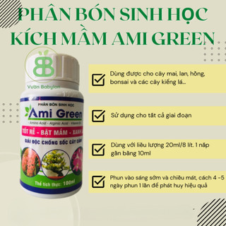 Phân Bón Lá Sinh Học Ami Green 2 Chai