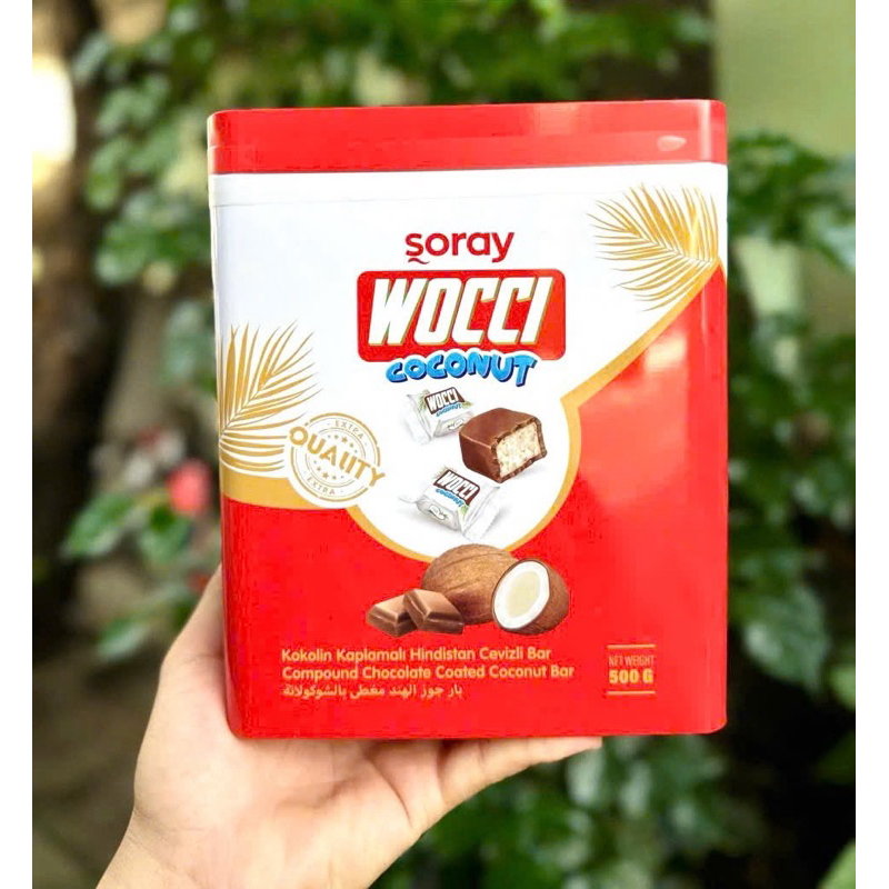 [10/2025] Socola nhân dừa dẻo hộp thiếc 500g