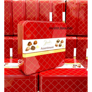 [10/2025] Socola nhân dừa dẻo hộp thiếc 500g