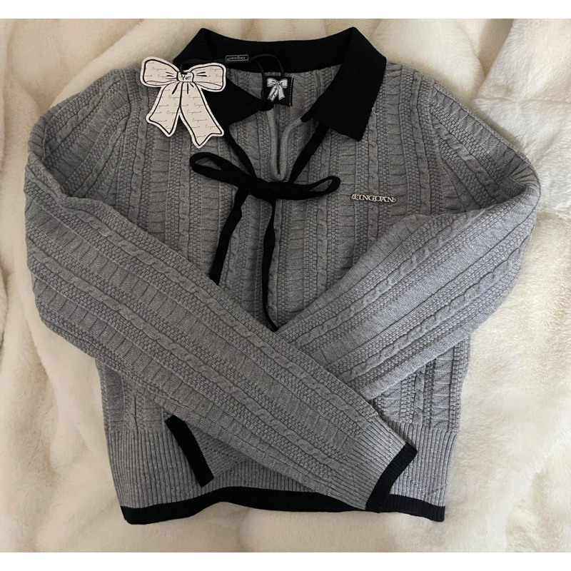 ÁO LEN VẶN THỪNG CỔ NƠ HELEN TOP TÍ NGOAN (NEWTAG) | BigBuy360 - bigbuy360.vn