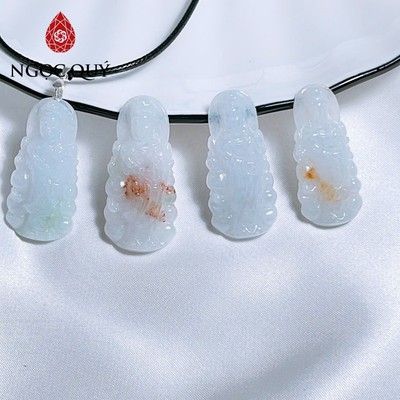 Mặt dây chuyền phật bà quan âm cẩm thạch phỉ thúy type A- Ngọc Quý