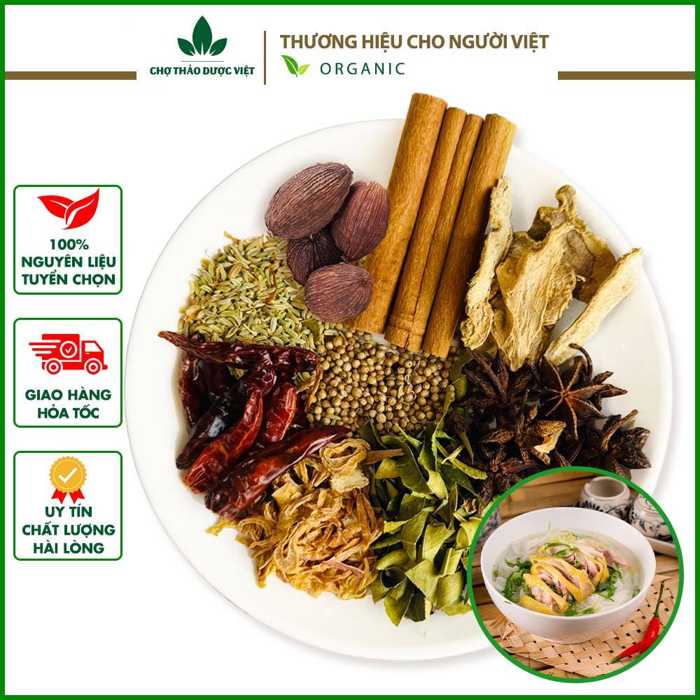 Gia vị nấu phở gà (Công thức gia vị phở truyền thống) - Chợ Thảo Dược Việt