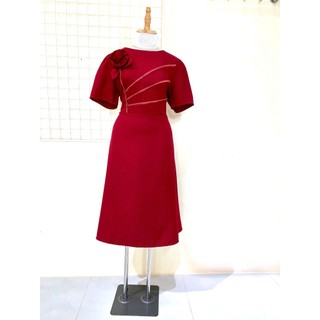 TRUNG NIÊN - Đầm Thiết Kế Đi Tiệc Trung Niên Cao Cấp Màu Sắc Trẻ Trung Tươi Sáng Họa Tiết Sang Trọng Đi Chơi lt358