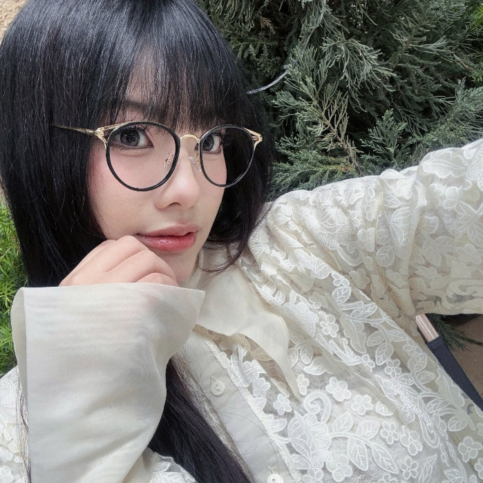 Gọng kính cận thời trang nam nữ ANNA kim loại dáng oval cánh tiên unisex cá tính OL 22007 | BigBuy360 - bigbuy360.vn