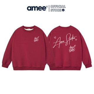  Áo Sweater Nỉ Lông Cáo Form Rộng Amee Studio  Save The Date 