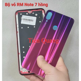 Bộ vỏ Xiaomi Redmi note 7 (gồm lưng, sườn, xương, nút bấm, khe sim)