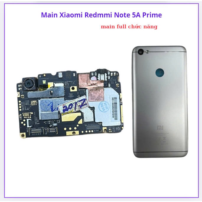 Main xiaomi redmi note 5a prime,ful chức năng