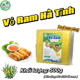  500G  KHOẢNG 90-100 LÁ RAM _VỎ RAM LOẠI VÀNG ĐẶC SẢN HÀ TĨNH ĐẶC BIỆT THƠM NGON 