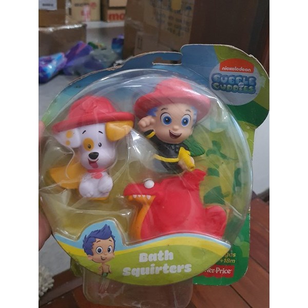 Đồ chơi Bath Squirters Bubble Guppies isher-Price Nickelodeon Bubble Guppies Gil (Mỹ)
