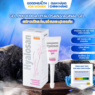 [SHOP MALL CHÍNH HÃNG] Tuýp lẻ Hyalosan Vaginal gel - Hỗ trợ đẩy lùi viêm nhiễm phụ khoa